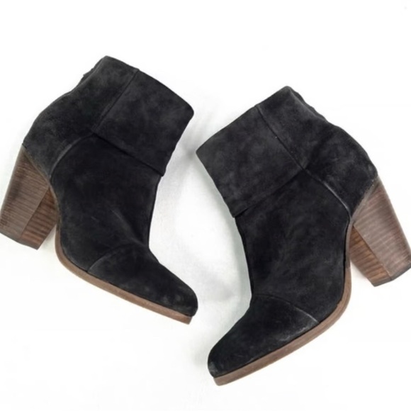 Rag & Bone Women's Black Suede Ankle Boots EU 41/ US 11 - Picture 1 of 3